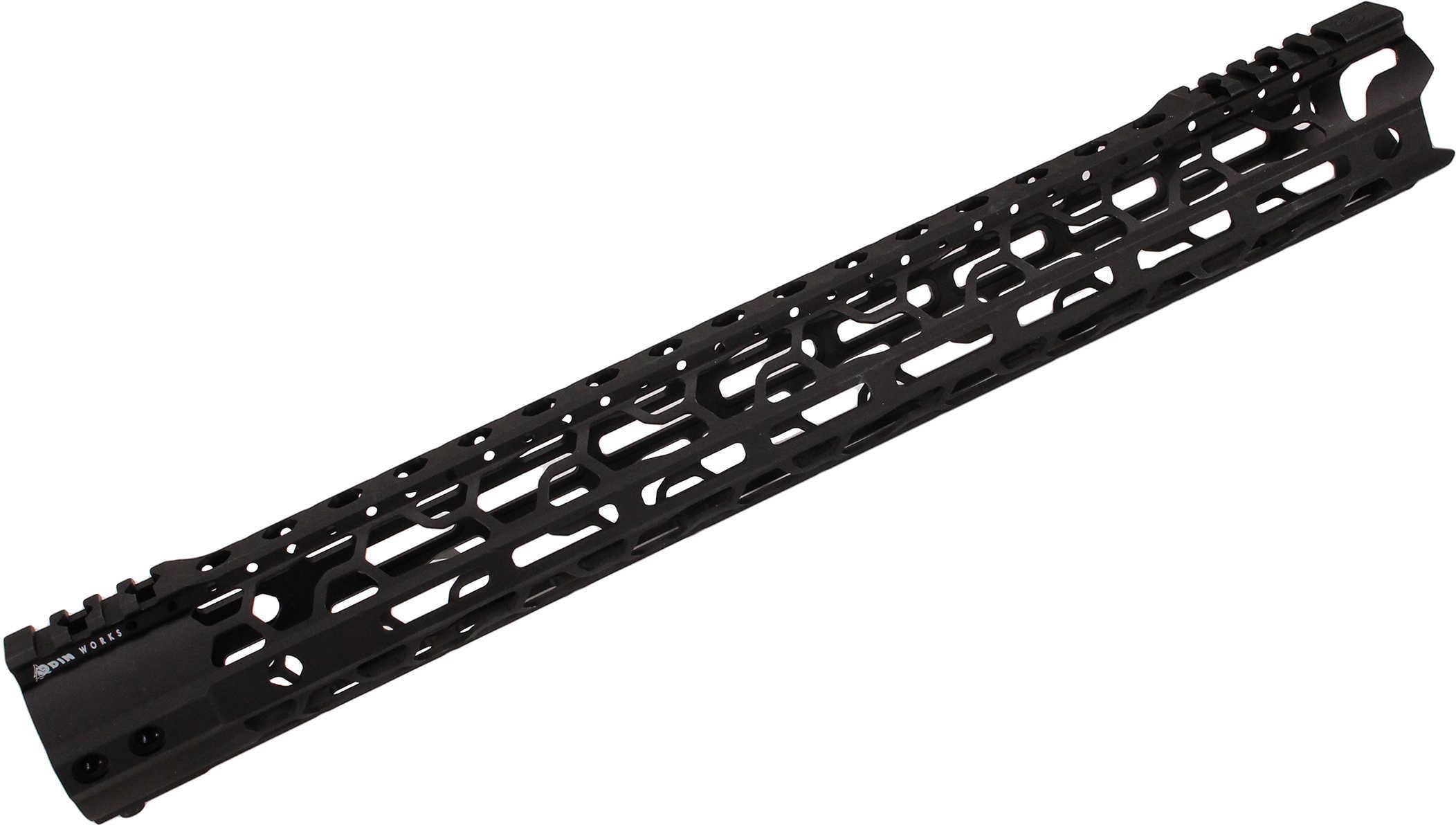 Odin Works O2 Lite Forend 17.5" Black M-LOK Fits AR-10 F-17-ML-O2-308-2.06