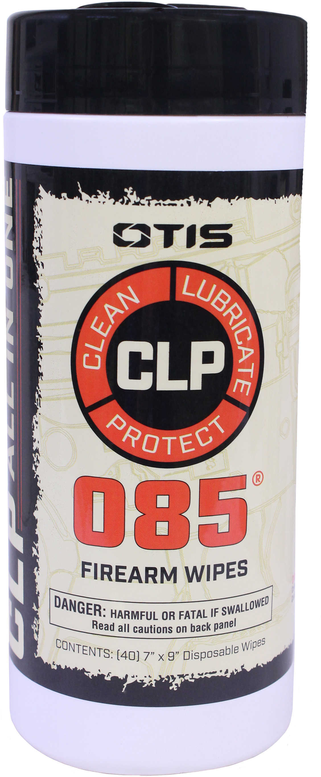 OTIS O85 FIREARM CLP WIPES 40PK