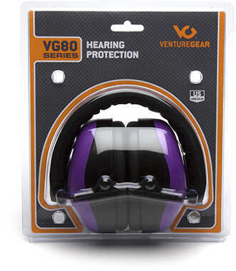 PYRA VGPM8065C EARMUFFS Purple NRR26 Clam Pack