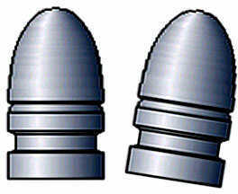 Lee Custom 2 Cavity Bullet Mold for .38 S&W .361 caliber 150 Grain Round Nose Bullets with Crimp Grove