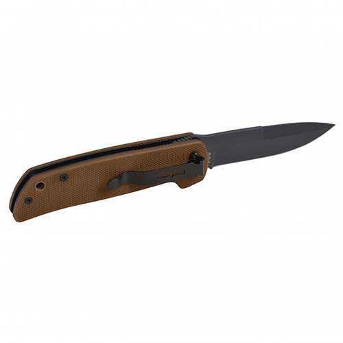 Camillus CUDA Mini 6.75 inch Folder 3inch Blade Coyote Brown