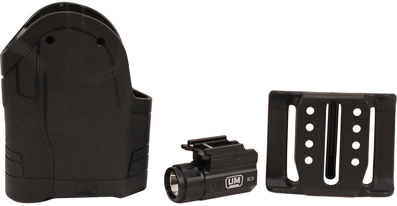 Uncle Mikes SPYROS MULTIFIT Holster W/150 Lumen Led