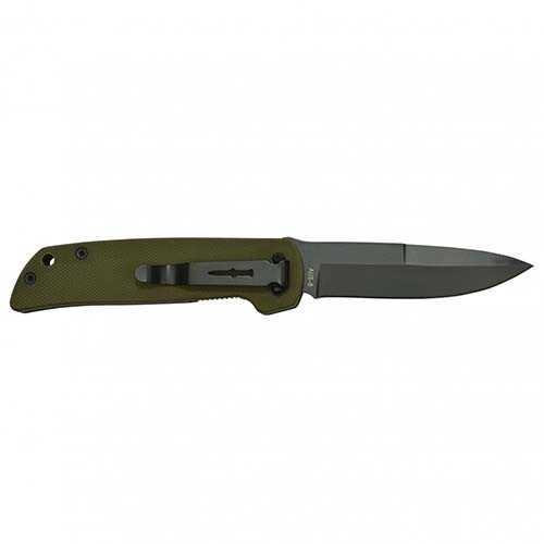 Camillus CUDA Mini 6.75 inch Folder 3 Blade Drab Green