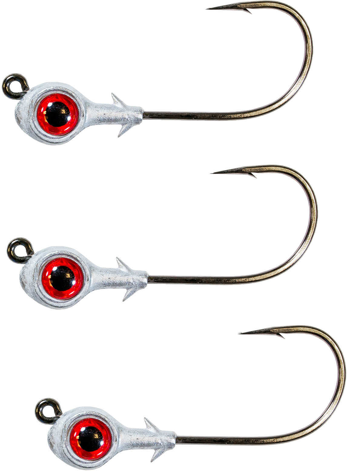 ZMAN REDFISHEYE JIGHD 3PK 3/16 RED