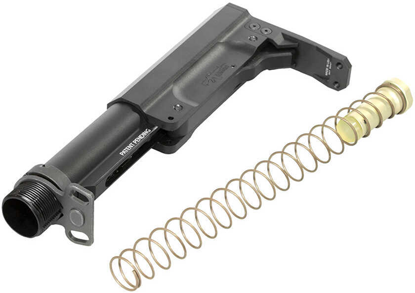 CMMG 45CA917 AR-15 RipsStock 5-Position 6061-T6 Aluminum Black Hardcoat Anodized