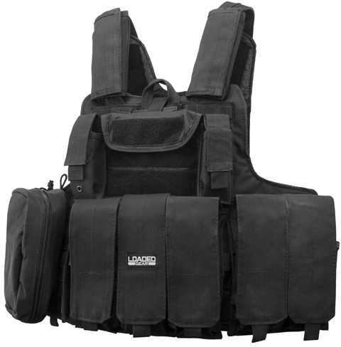 BARSKA VX-300 TACT VEST OSFM BLK