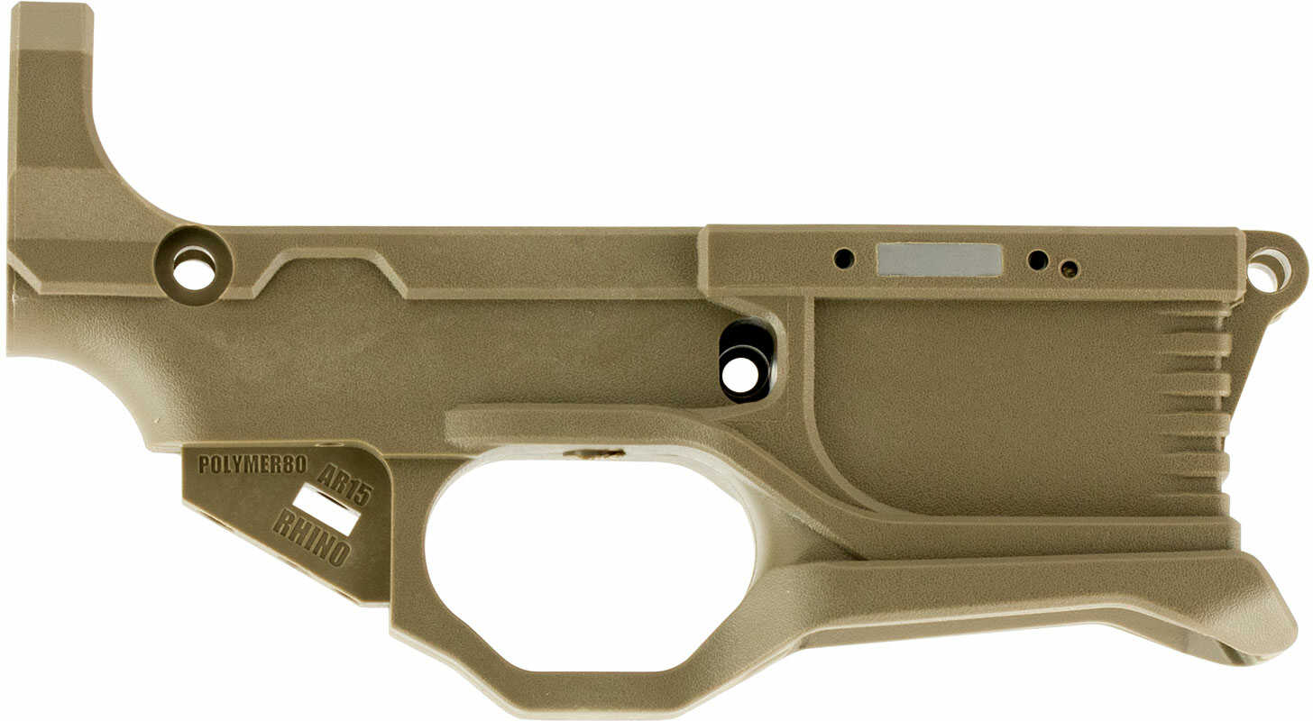 AR-15 80% RL556v3 Polymer Lower Receiver Flat Dark Earth