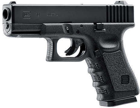 RWS/Umarex GLK G19 GEN 3 CO2 Pistol .177 BB 4.25" Barrel Black Synthetic Grip 410 Feet Per Second 16Rd 2255200