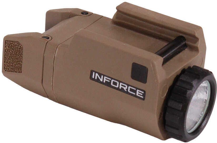 Inforce ACG-06-1 APL Compact White LED 200 Lumens CR2 Lithium (1) Battery Flat Dark Earth Polymer