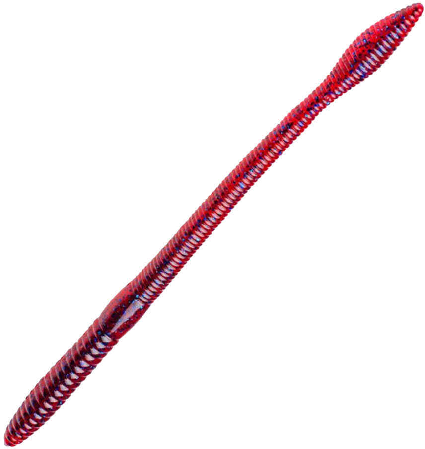 SK BULL WORM 8" PLUM
