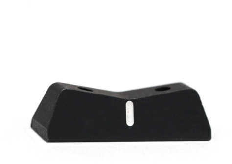 XS SIGHTS GL0003S4 DXW Standard Dot Compatible with for Glock 42/43 Green Tritium w/White Outline Front Black