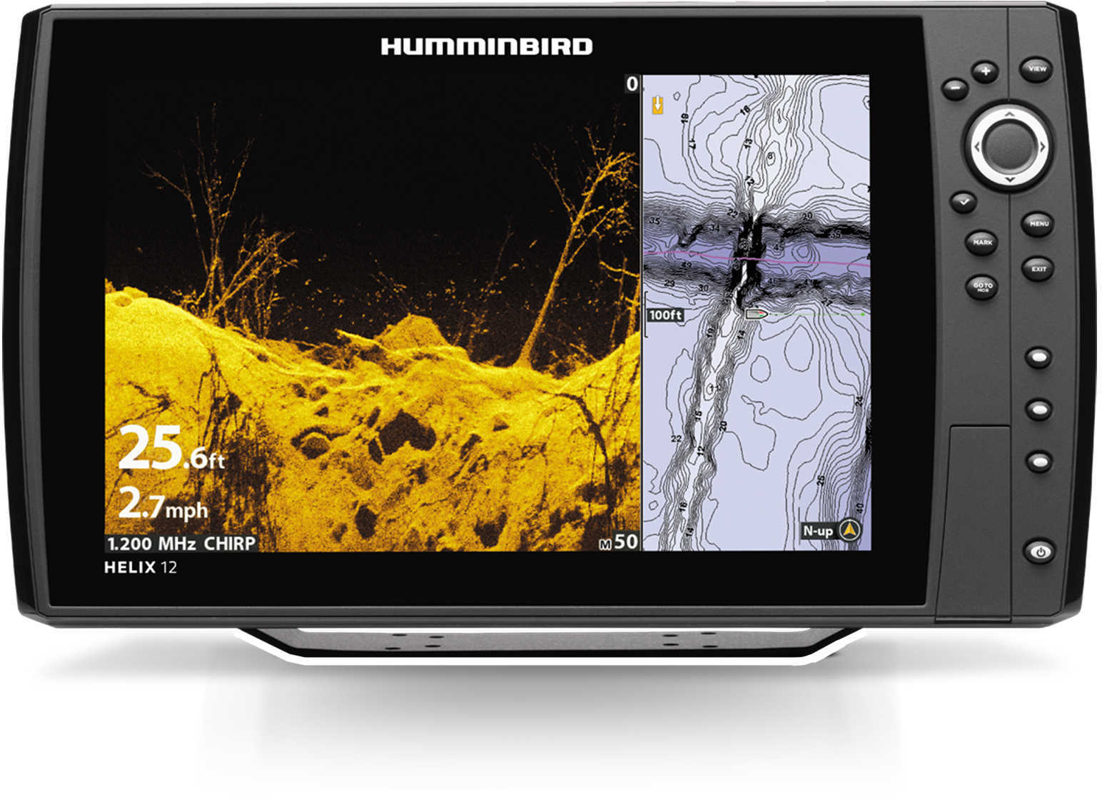 Humminbird 410520-1 Helix 12 Chirp Mega DI GPS G2N