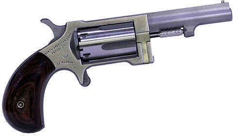NAA Sidewinder Revolver 22 WMR Stainless/Wood 2.5 in. 5 rd. Model: NAA-SW-250