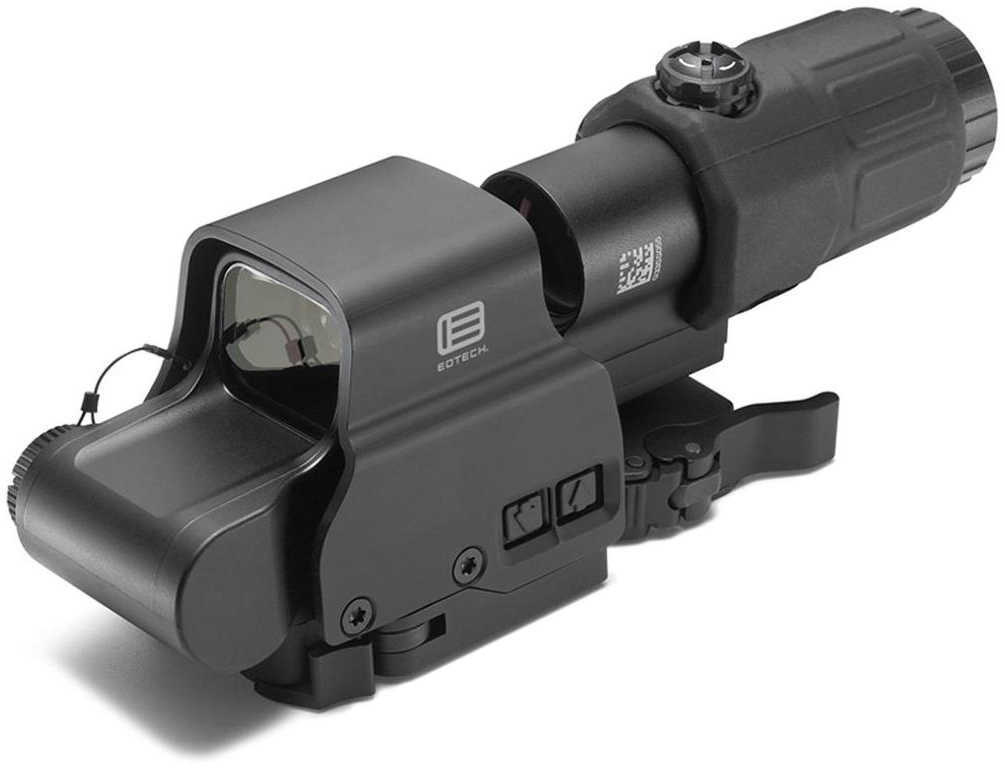 Eotech HHSGRN Holographic Hybrid Sight 1x 68 MOA Ring/2 Green Dot Black CR123A Lithium (1)