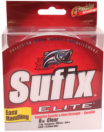 SUFIX ELITE 6 LB CLEAR - 330 YDS