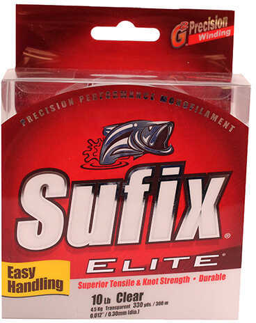 SUFIX ELITE 10 LB CLEAR - 330 YDS