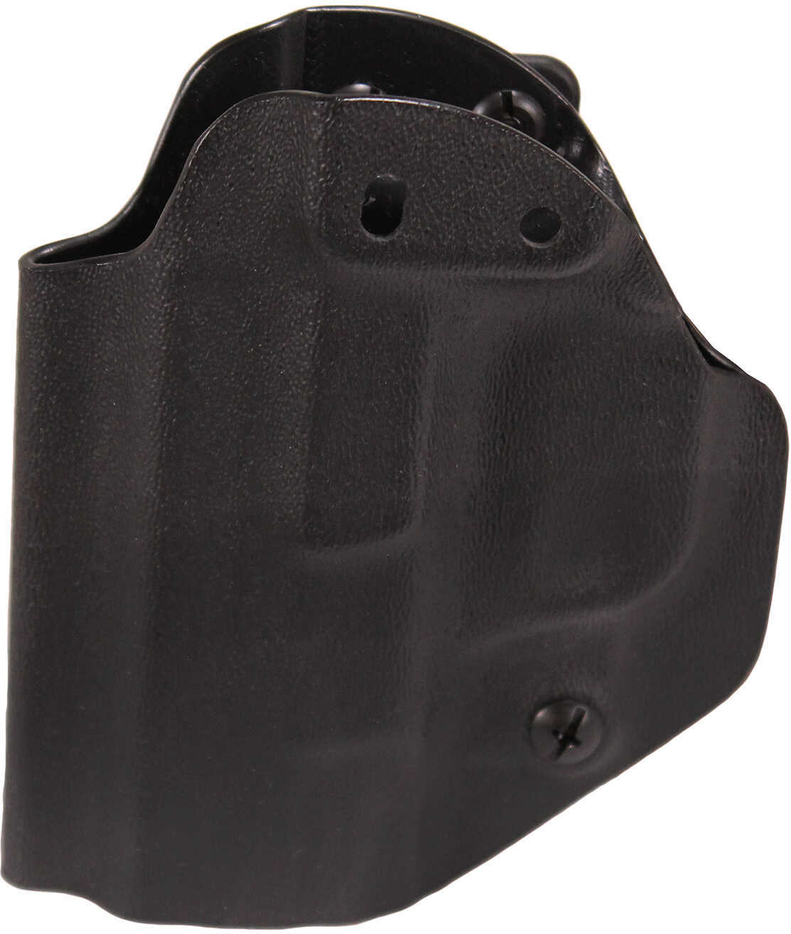 Mission First Tactical Appendix Holster Black Ambidextrous IWB/OWB For S&W M&P Shield/Shield Plus 9mm,40 Cal 1.0 & 2.0