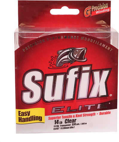 SUFIX ELITE 14 LB CLEAR - 330 YDS