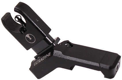 Ultradyne C4 Offset Folding Front Sight AR-15 Black Steel