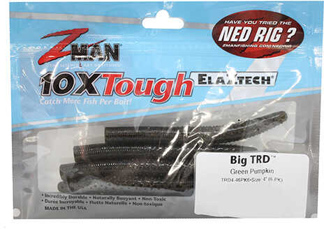 ZMAN FINESSE TRD 4" 6PK GRN PMKN