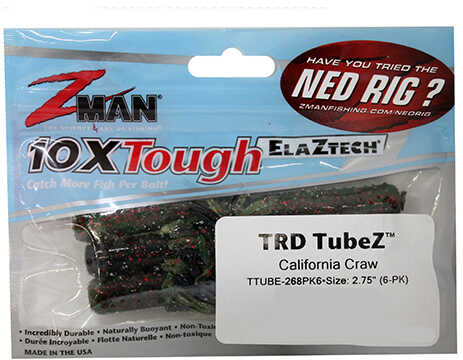 ZMAN FINESSE TRD TUBEZ 6PK CALCRAW