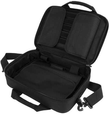 NCStar CPDX2971B Double Pistol Range Bag Case Black