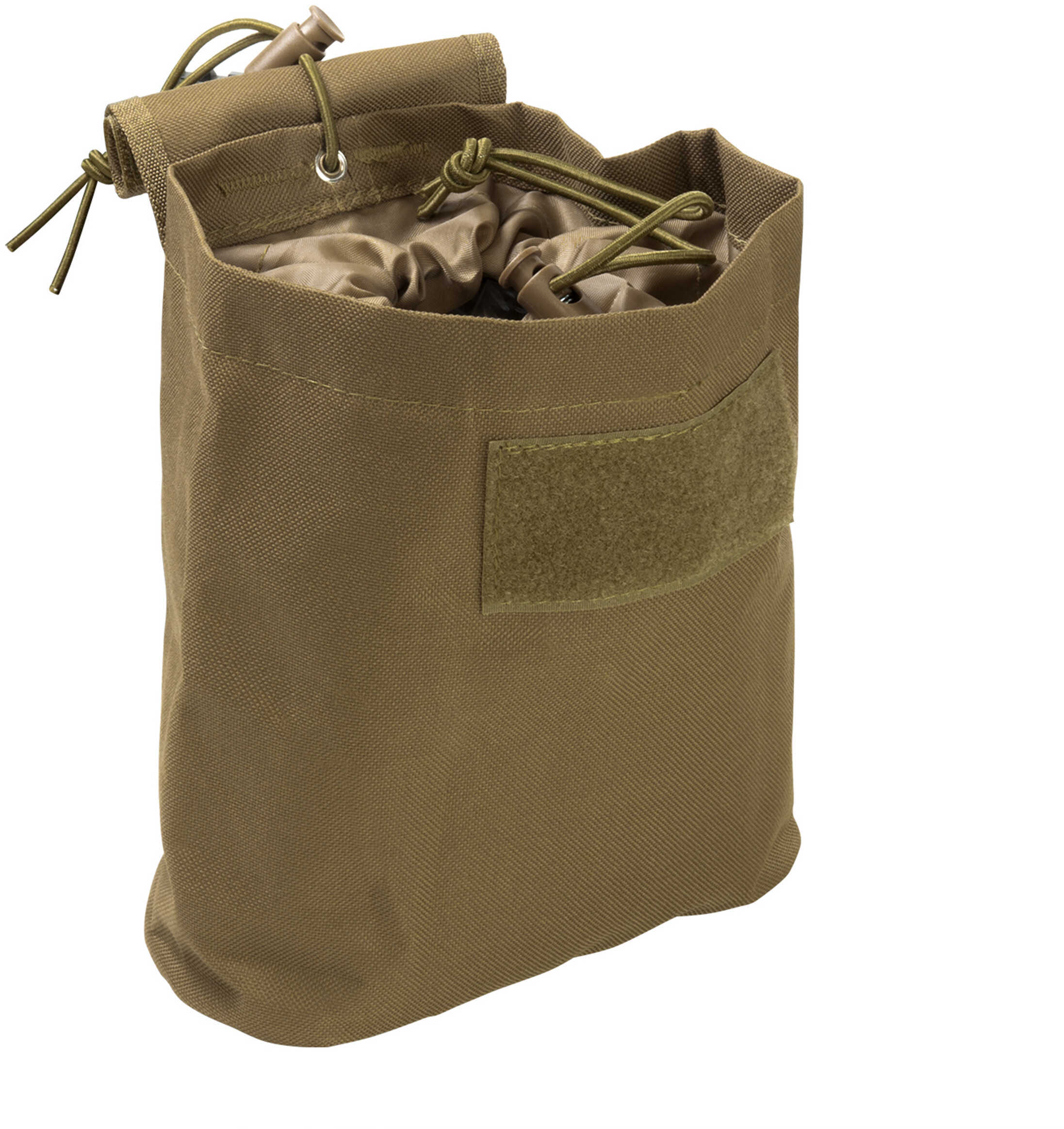 NCStar CVFDP2935T Folding Dump Pouch Canvas Tan 7.5" L x 8.5" H x 3.5" W Exterior