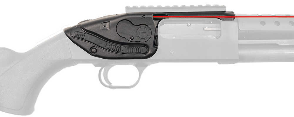 Crimson Trace Corporation Lasersaddle Ambidextrous Activation Fits Mossberg Shockwave/500/590 Black