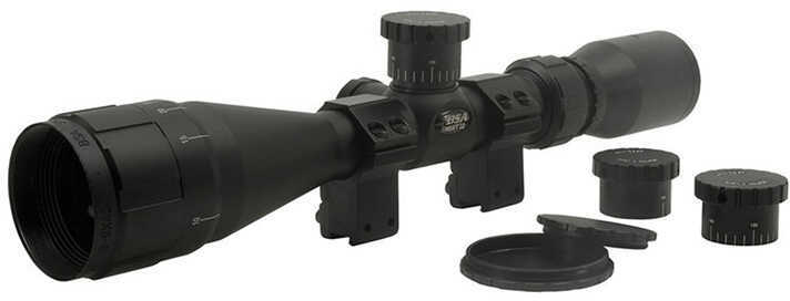 Bsa 2239X40AOW Sweet 22 3-9X 40mm AO Obj 34.2-11.5 ft @ 100 yds FOV Black Finish 30/30 Duplex