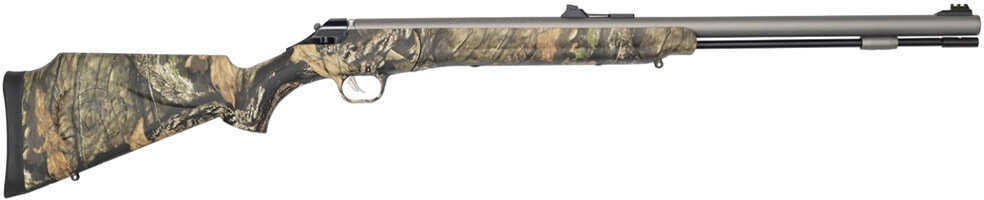 Thompson Center Impact Rifle 50 Caliber 26" Barrel Silver Weather Shield Finish Mossy Oak Break-Up Country