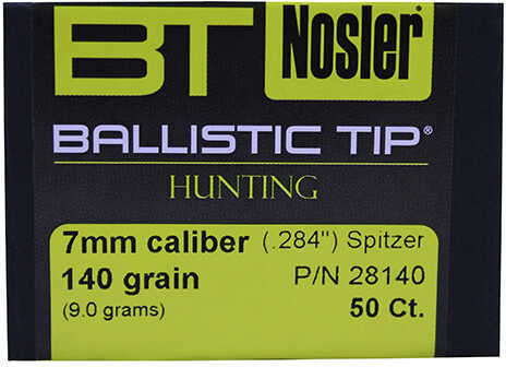 NOSLER Ballistic Tip 7MM 50 Count 140 Grain 28140