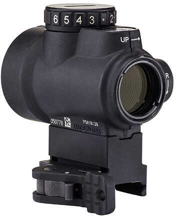 Trijicon 2200033 MRO with Full Co-Witness Mount 1x 25mm Obj 2 MOA Green Dot Black CR2032 (1)
