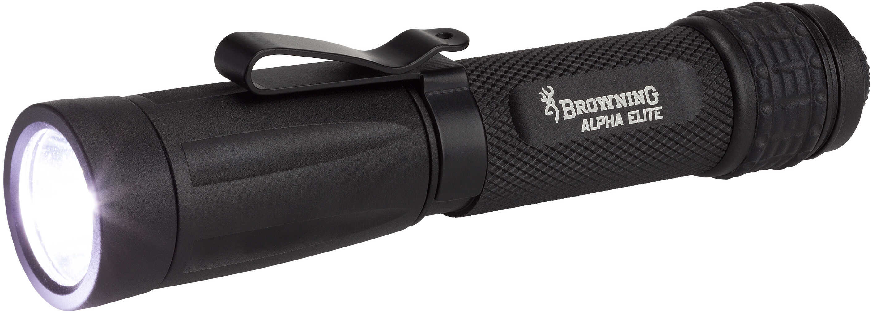 Browning Alpha Elite Rechargeable Flashlight 1AA, Black Model: 3711250