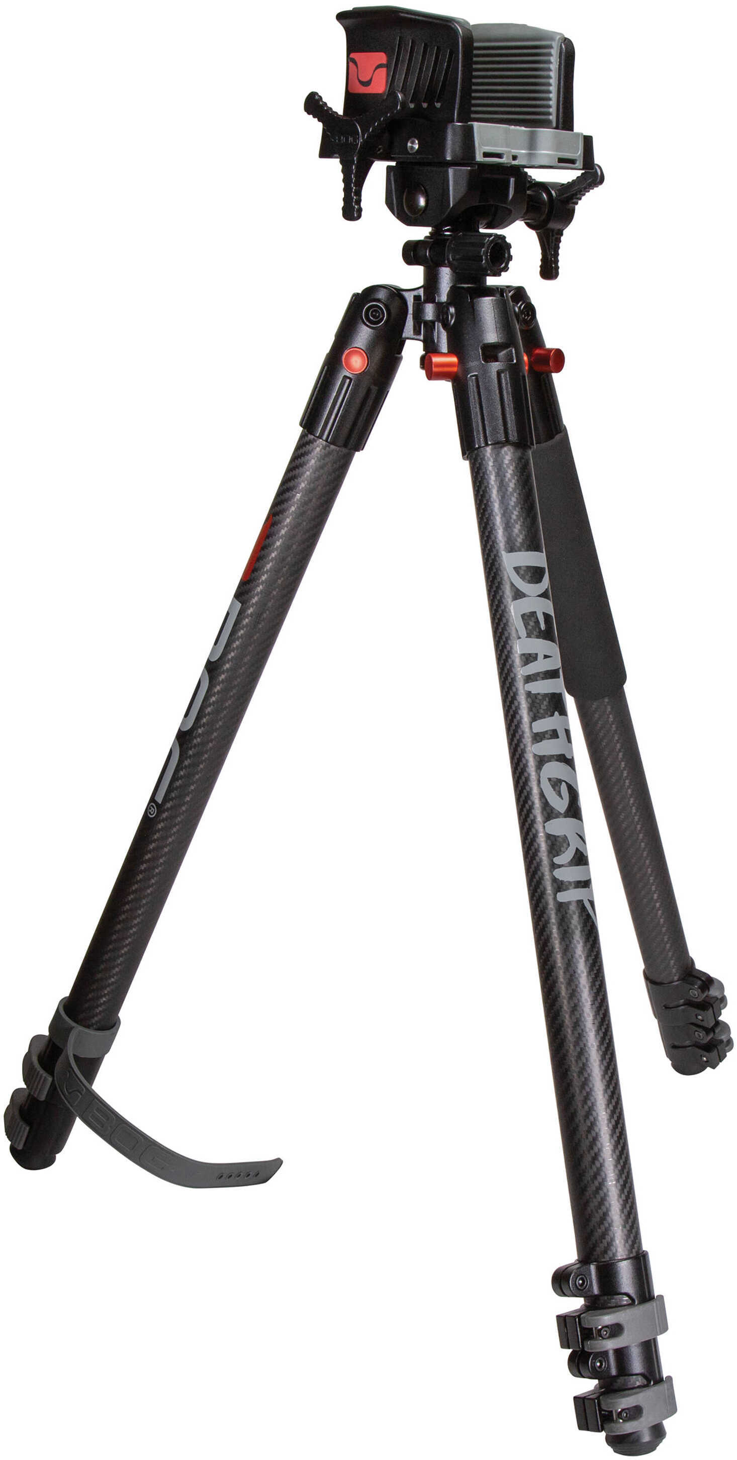 Bog Pod Deathgrip Clamping Tripod Carbon Fiber Black