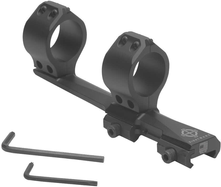 Sightmark Tactical Cantilever Mount 1-Pc Base & 30mm Ring Combo Black Matte Finish