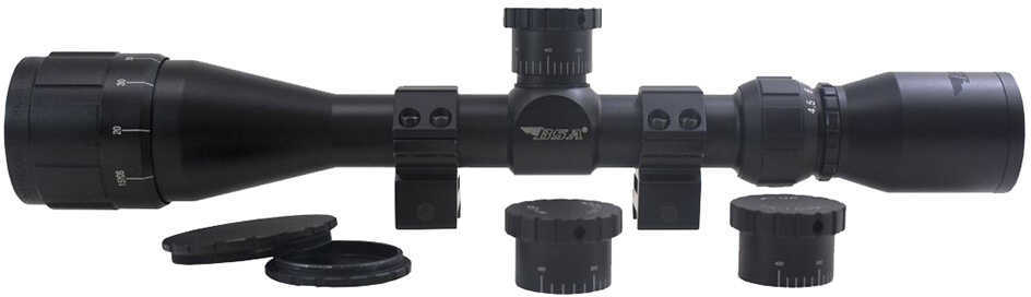 BSA Optics Sweet 22 Rimfire Scope 4-12X40mm 1" Maintube 30/30 Duplex Reticle Black Color Designed for 22LR 22-412X40AOWR