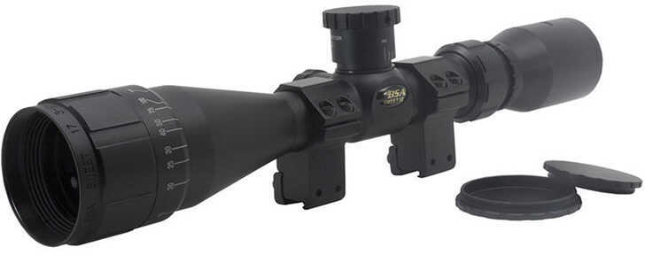 BSA Optics Sweet 17 AO Rifle Scope 3-9x40mm .17 HMR W/ Dovetail Rings  Model: 17-39X40AOWRTB