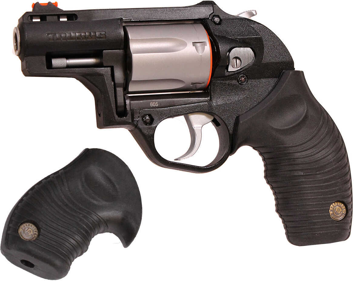 Taurus M605 Protector Revolver 357 Mag. 2 in. Black Stainless 5 rd. Model: 2-605029PLY