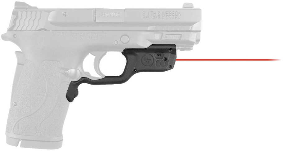 Crimson Trace LG-459 Red LaserGuard For Smith & Wesson M&P 380 EZ/M&P 22 Compact Models Front Activation Polymer Housing