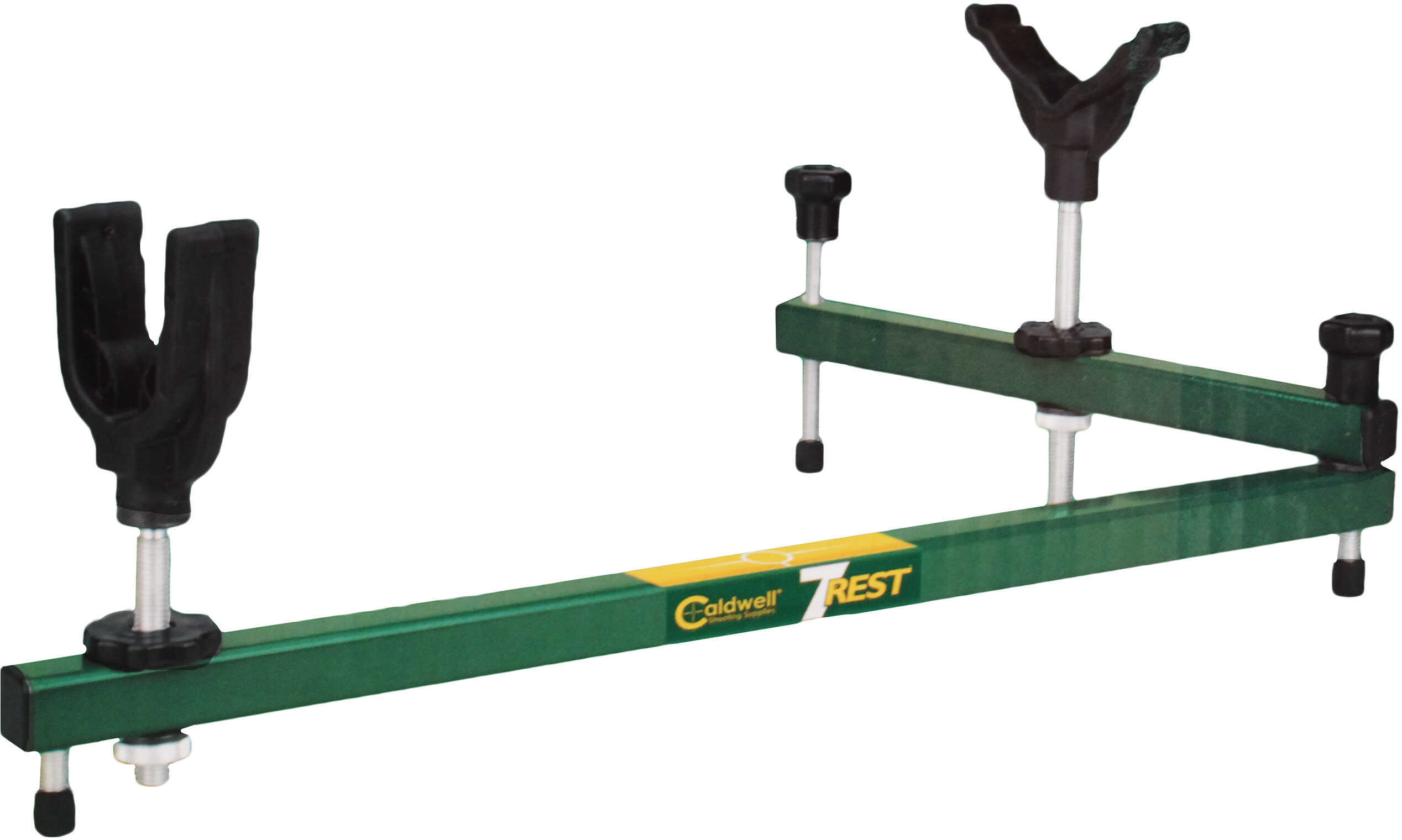 Caldwell 1071001 7-Rest Green Aluminum 16"-24" Adjustment For Multi-Gun