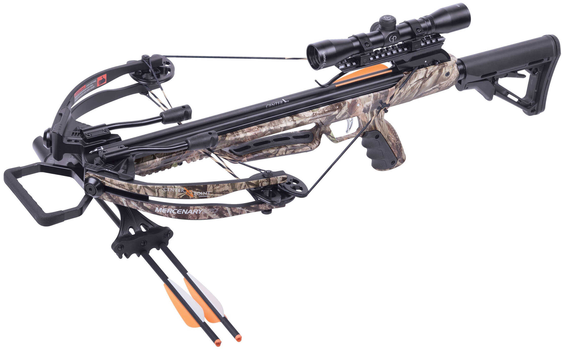 Center Point Crossbow Mercenary 370 Camo 4x32