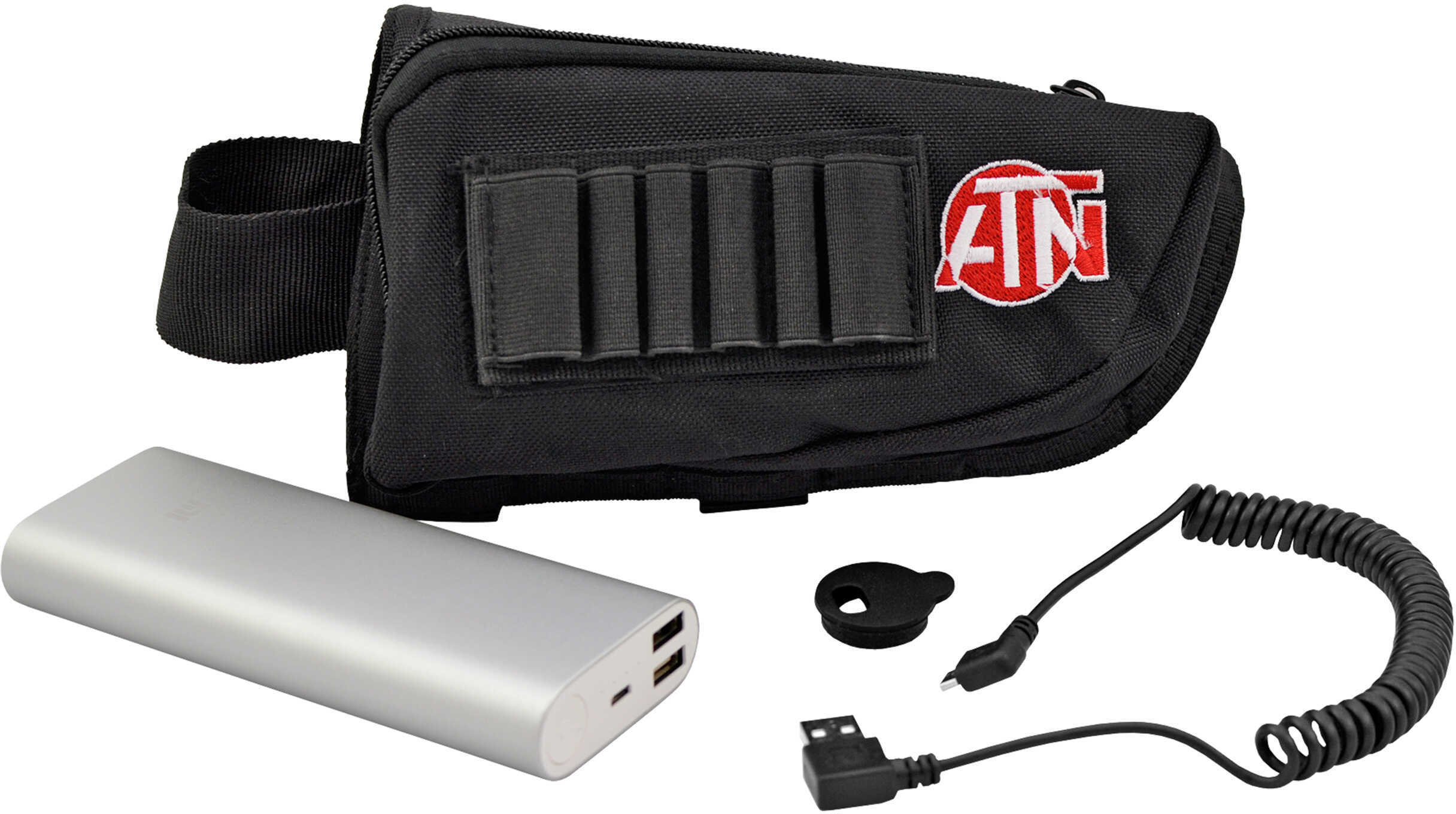 Atn Battery Pack  20000 Mah Usb Cable Cap & Butt Stock Case  Model: ACMUBAT160