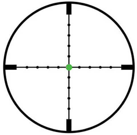 Trijicon 200110 Accupoint 2.5-12.5X 42mm Obj 41.30-8.30 ft @ 100 yds FOV 30mm Tube Matte Black Finish Illuminated Mil-Do