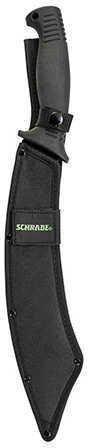 Schrade Mach 1 Fixed Knife 12" Machete Blade Black