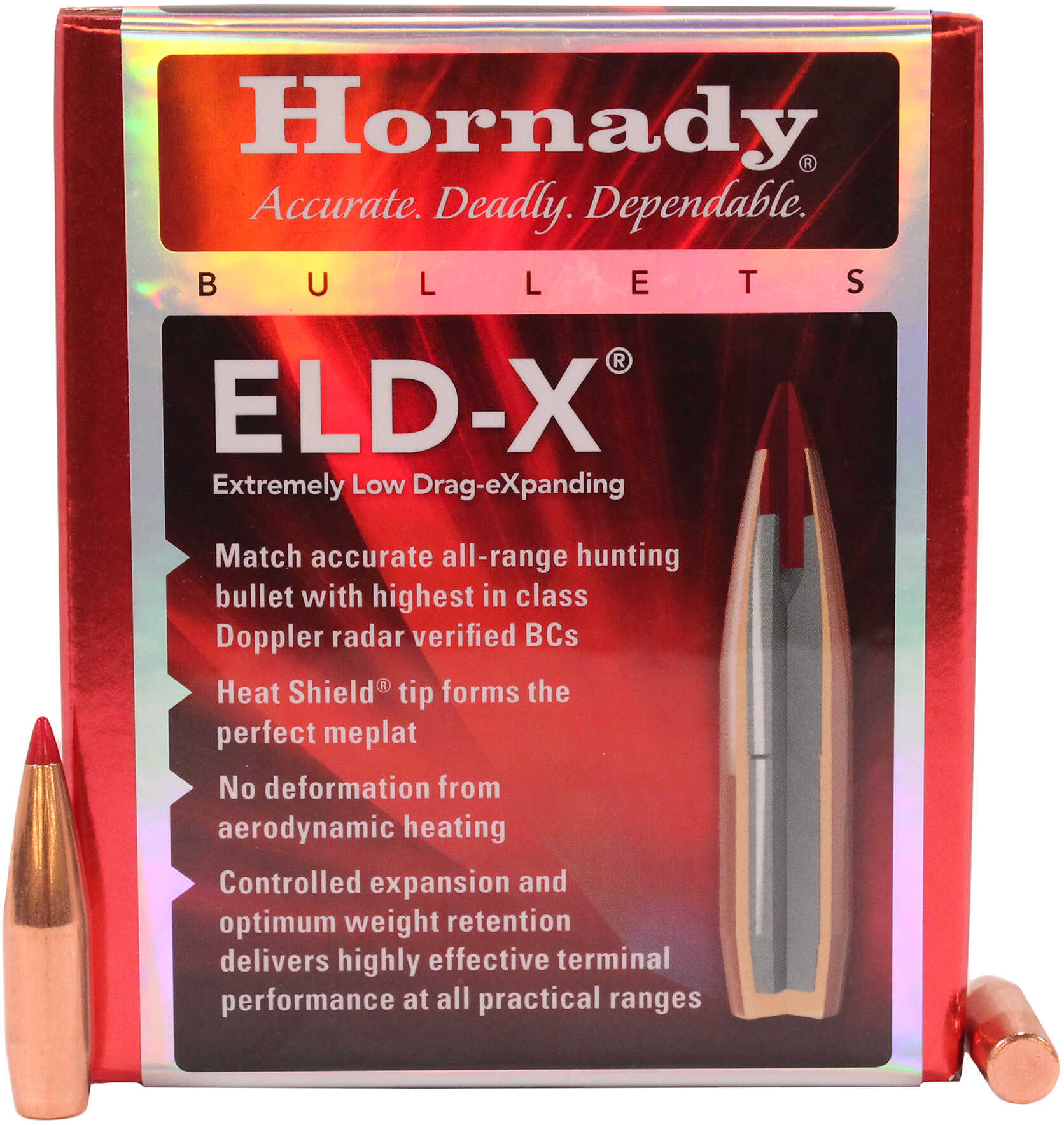 Hornady 338 Caliber .338 Diameter 230 Grain ELD-X 100 Count