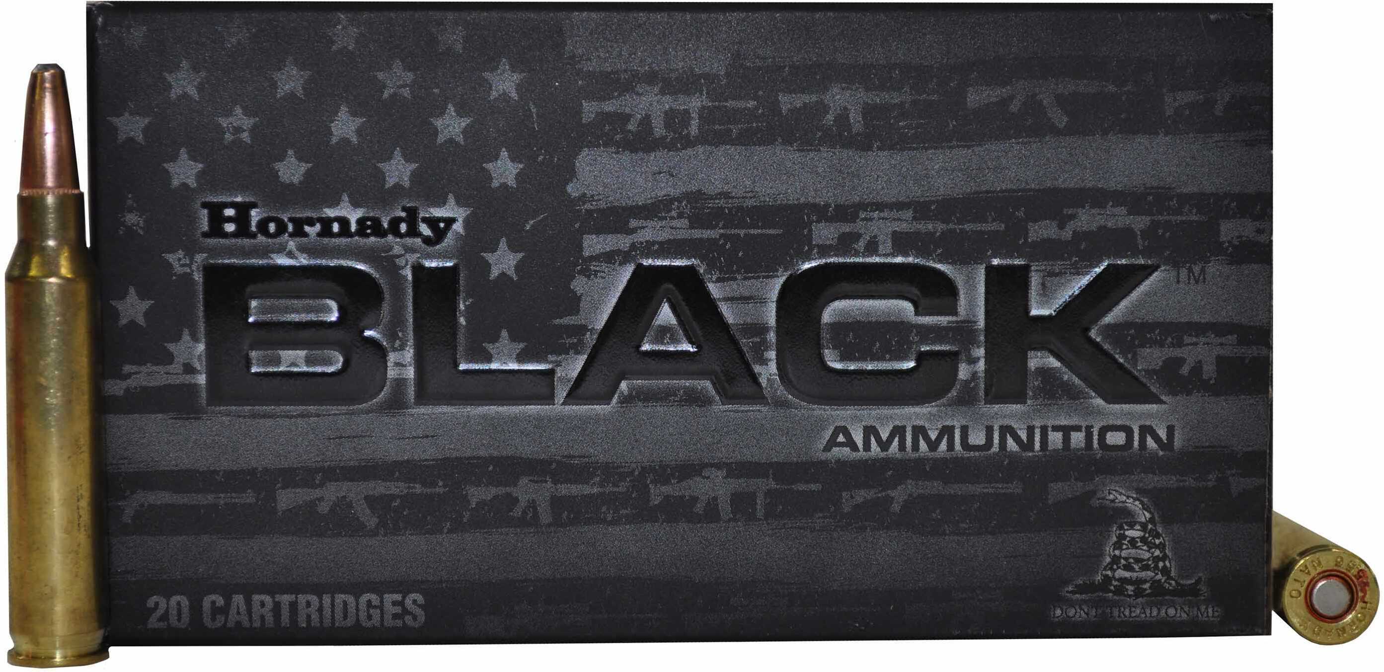 Hornady Black Rifle Ammunition 5.56mm Nato 75 Gr HD SBR 2321 Fps 20/ct