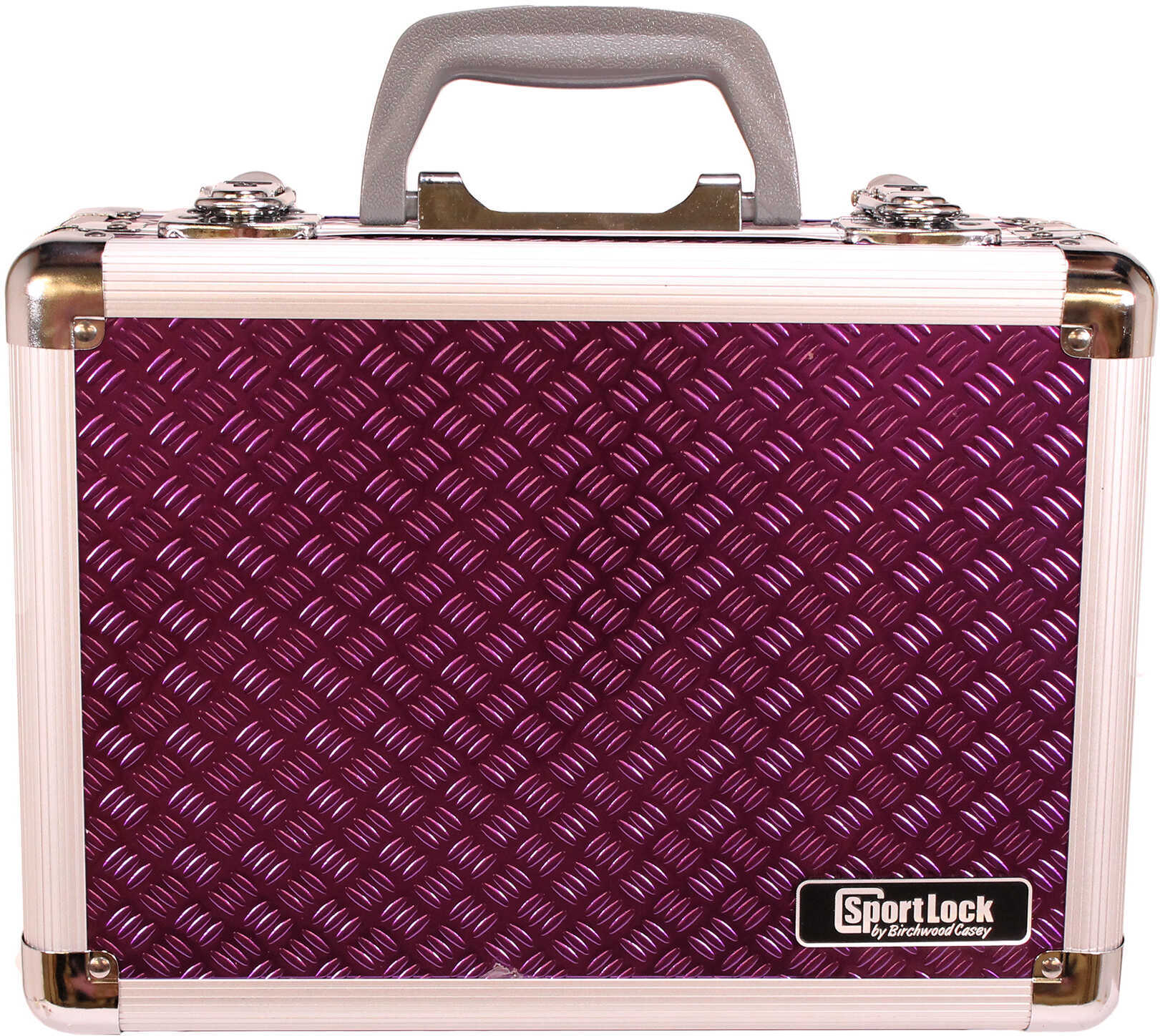 Sportlock Double Pistol Aluminum Case Purple