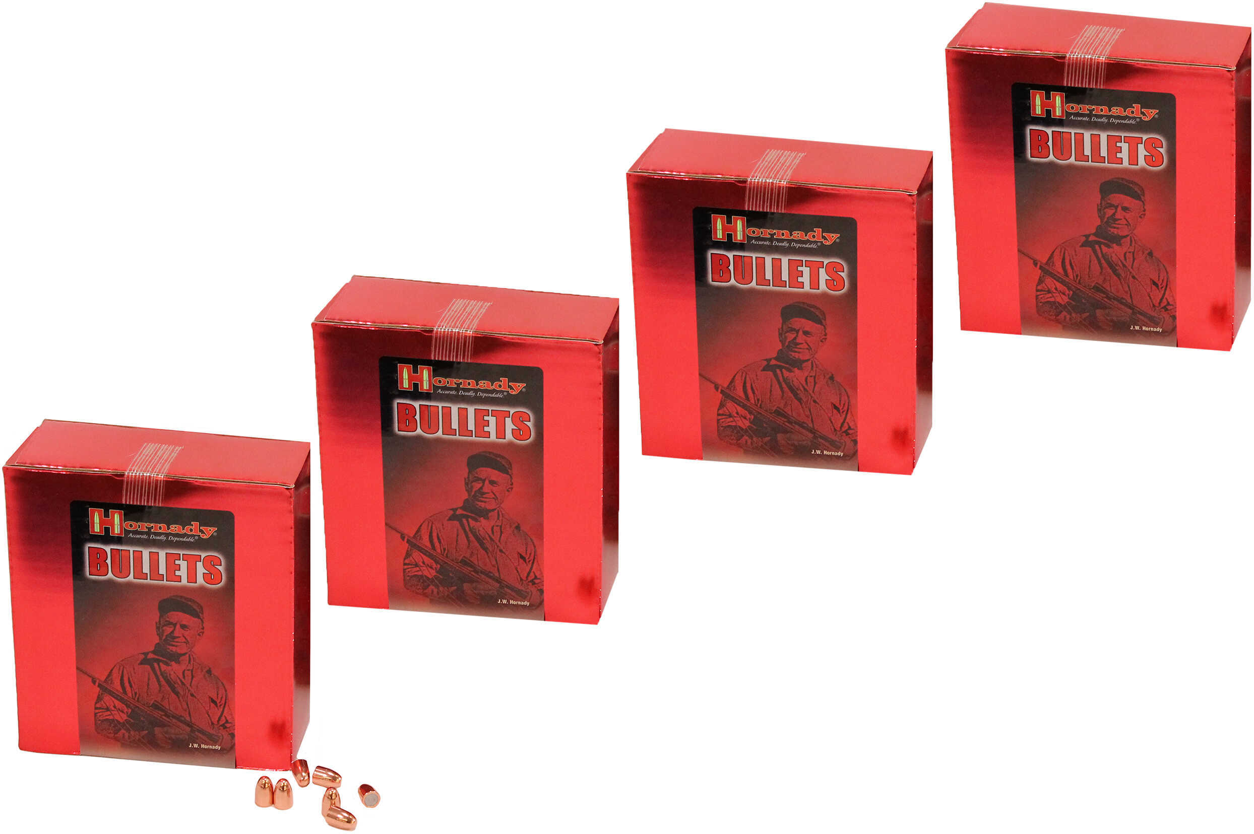 Hornady FMJ Handgun Bullets 9mm .355" 115 Gr FMJ-RN 500/Box