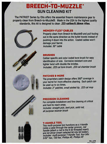 Otis Technologies 223 Cal Patriot Series Rifle Kit