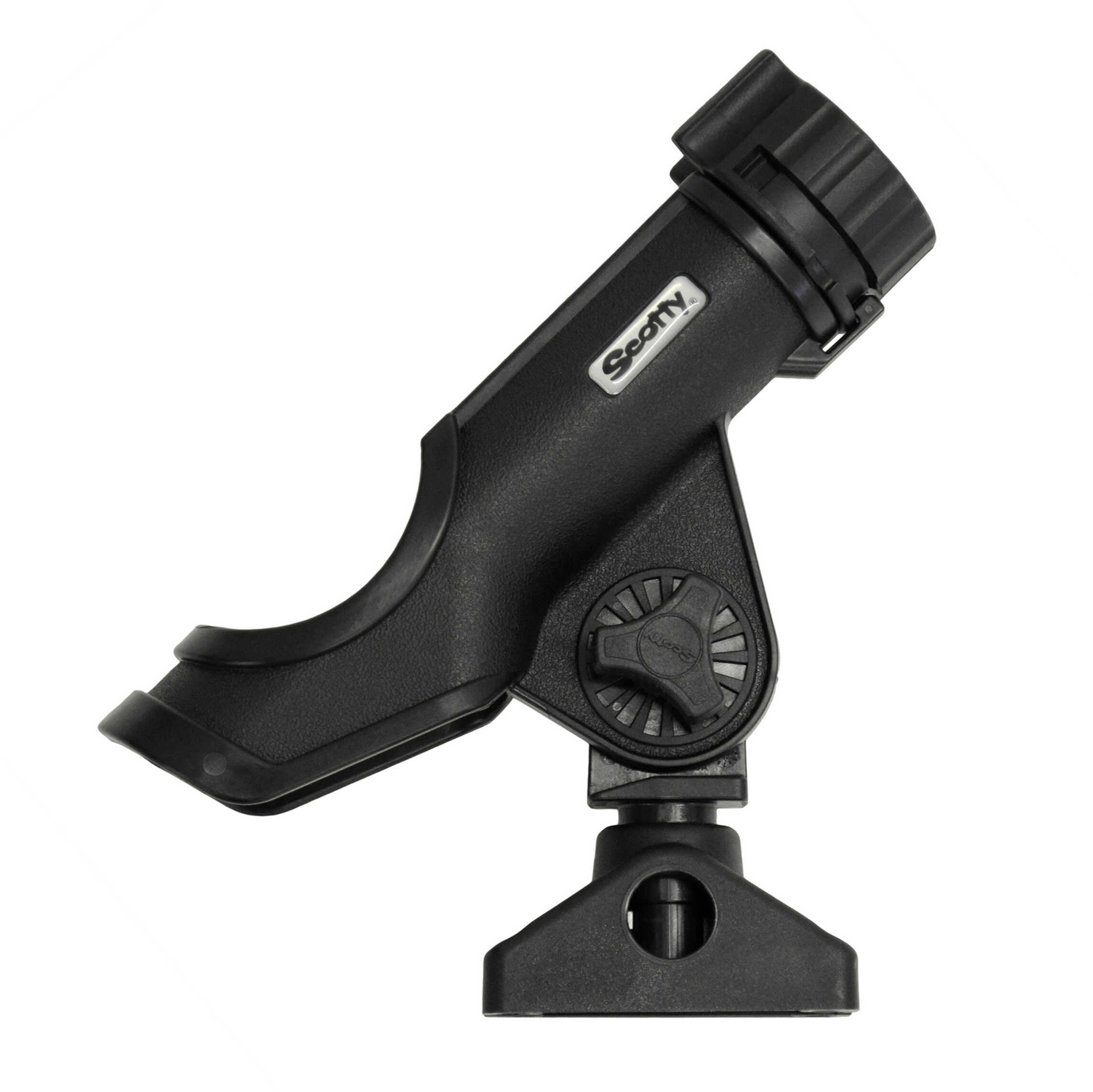 Scotty Powerlock Rod Holder with 0241 Side Deck Mount Black